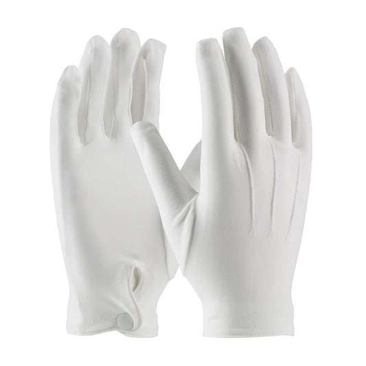 Century Glove 130-650WM – 100% Stretch Nylon Dress Glove with Raised Stitching on Back - Snap Closure