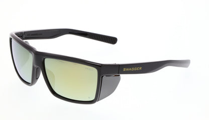 MCR Safety SR2 - Swagger® SR2 Series Safety Glasses - Soft TPR Nose Pad and Temple Ends - Detachable Side Shields — Sold by Pair — manufacturer image 2