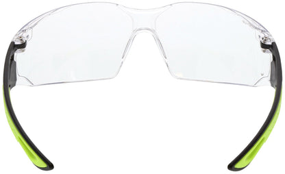 MCR Safety HK5 - Hulk® HK5 Series Safety Glasses - Hi-Vis Lime/Black TPR Temples - Indoor/Outdoor Mirror Lens - UV-AF® Anti-Fog Lens Coating - Integral Polycarbonate Nose Bridge - Excellent Horizontal and Vertical Field of Vision — manufacturer image 17
