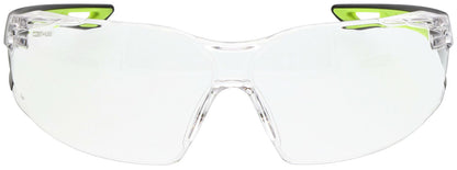 MCR Safety HK5 - Hulk® HK5 Series Safety Glasses - Hi-Vis Lime/Black TPR Temples - Indoor/Outdoor Mirror Lens - UV-AF® Anti-Fog Lens Coating - Integral Polycarbonate Nose Bridge - Excellent Horizontal and Vertical Field of Vision — manufacturer image 16