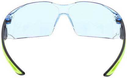 MCR Safety HK5 - Hulk® HK5 Series Safety Glasses - Hi-Vis Lime/Black TPR Temples - Indoor/Outdoor Mirror Lens - UV-AF® Anti-Fog Lens Coating - Integral Polycarbonate Nose Bridge - Excellent Horizontal and Vertical Field of Vision — manufacturer image 5