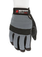 917 - MCR Safety Cut Pro® - Mechanics Glove Synthetic Leather Palm - Adjustable Hook and Loop Wrist Closure - Cut Resistant - Fully Lined with DuPont™ Kevlar® Aramid Shell