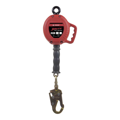 KStrong® BRUTE™ 8 ft. Stainless Steel Cable SRL with Swivel Snap Hook. Includes Installation Carabiner (ANSI)