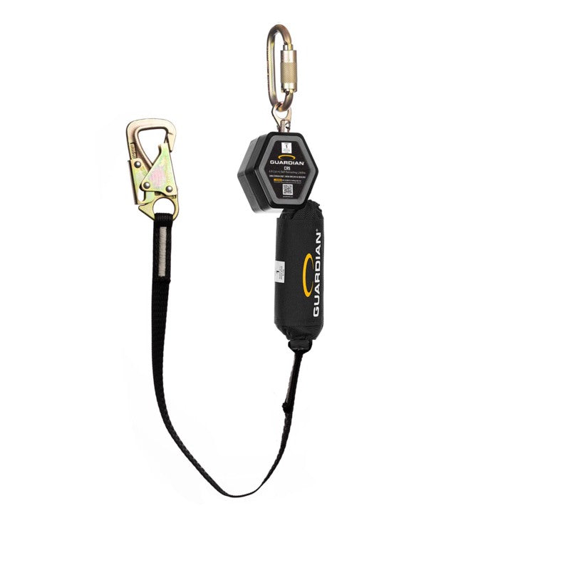 Guardian 1400200 - CR5 Class 1 SRL - 6 ft Web, Steel Tie-Back - manufacturer product image