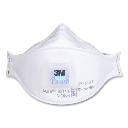 3M™ Aura™ Particulate Respirator 9211+, N95 10 EA / CT