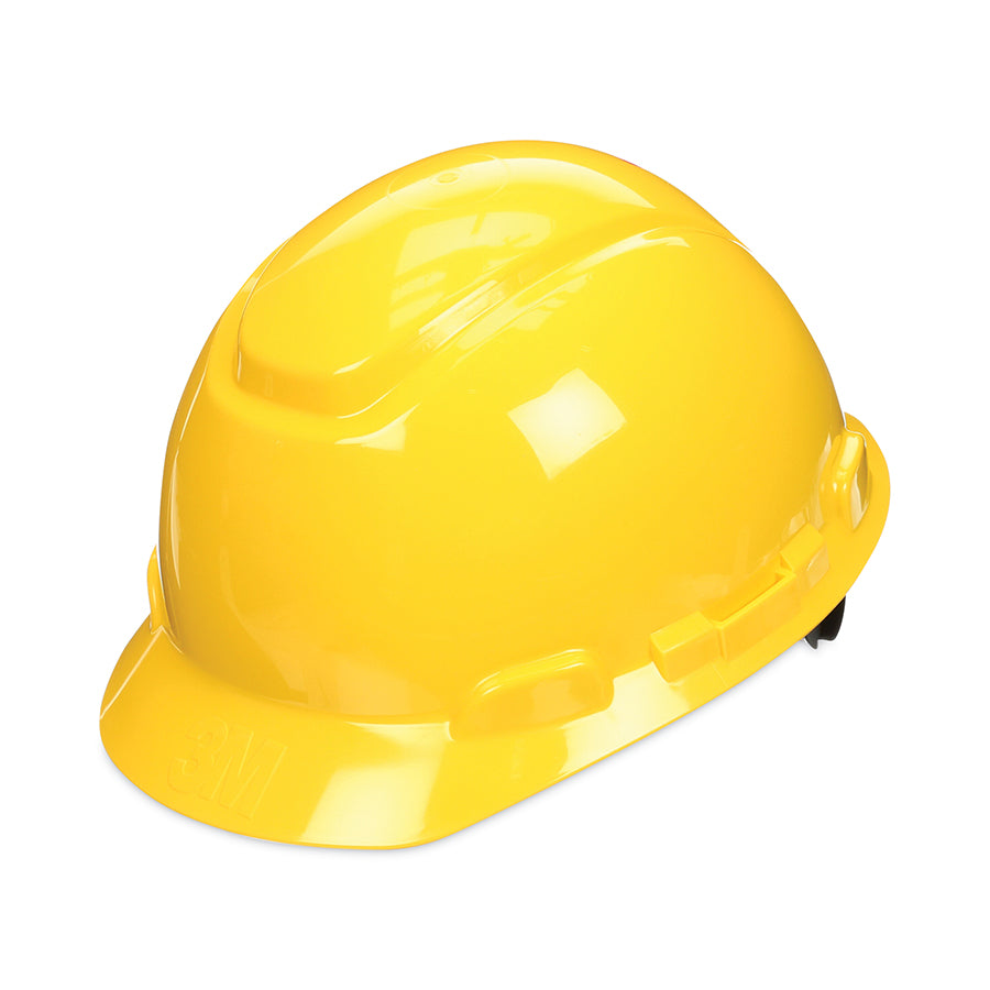 3M™ SecureFit™ Hard Hat, 4-Point Pressure Diffusion Ratchet Suspension, with Uvicator