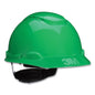 3M™ SecureFit™ Hard Hat, Vented, 4-Point Pressure Diffusion Ratchet Suspension, with UVicator