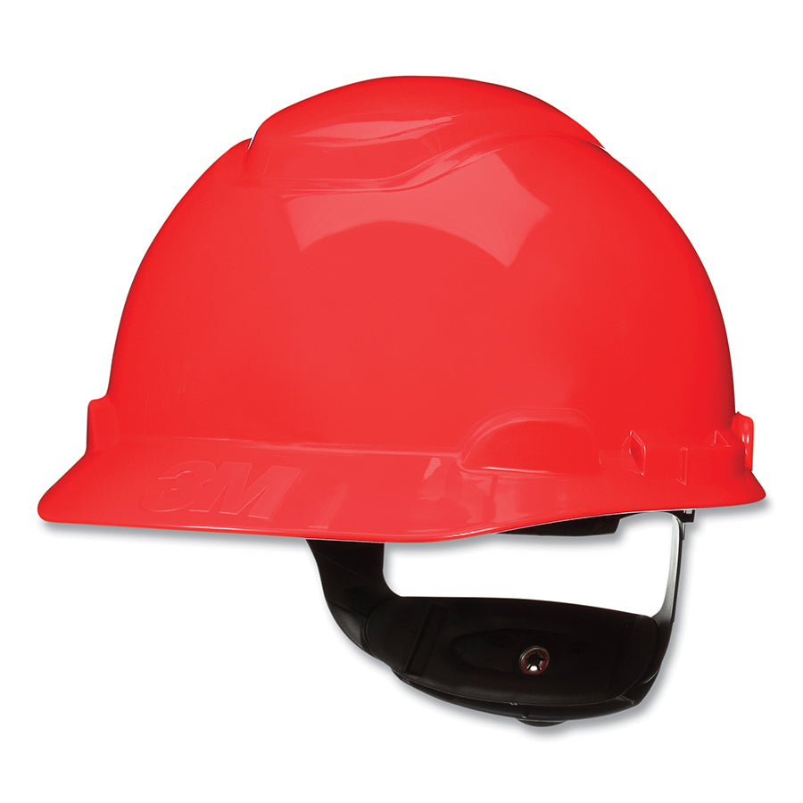 3M™ SecureFit™ Hard Hat, 4-Point Pressure Diffusion Ratchet Suspension, with Uvicator