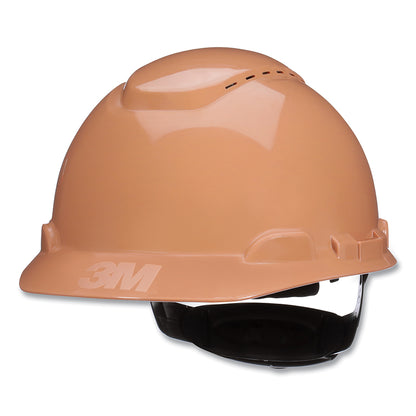 3M™ SecureFit™ Hard Hat, Vented, 4-Point Pressure Diffusion Ratchet Suspension, with UVicator