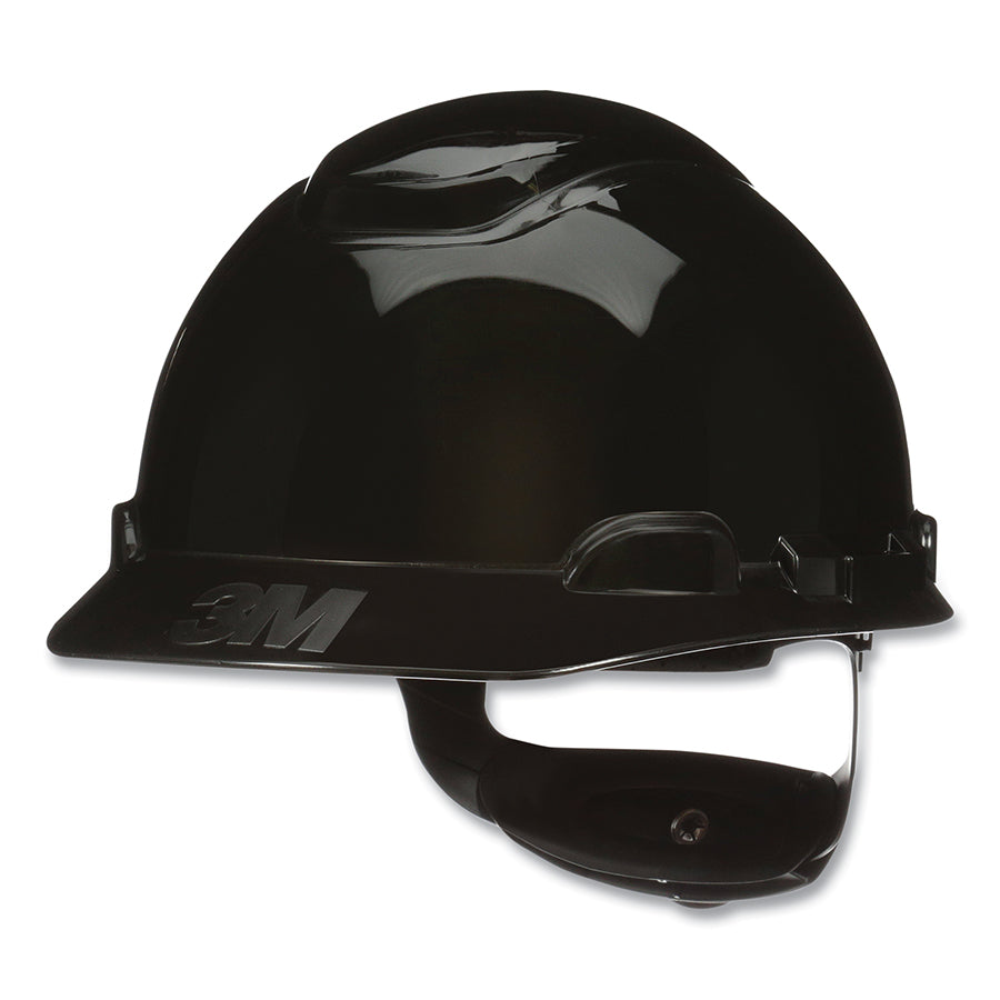 3M™ SecureFit™ Hard Hat, 4-Point Pressure Diffusion Ratchet Suspension, with Uvicator