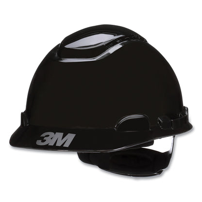 3M™ SecureFit™ Hard Hat, Vented, 4-Point Pressure Diffusion Ratchet Suspension, with UVicator