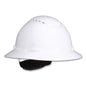 3M™ SecureFit™ Full Brim Hard Hat, Vented, 4-Point Pressure Diffusion Ratchet Suspension, w/UVicator