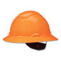 3M™ SecureFit™ Full Brim Hard Hat H-801SFR-UV, White, 4-Point Pressure Diffusion Ratchet Suspension, with UVicator