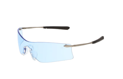 MCR Safety T4 - Rubicon® T4 Series Safety Glasses, Curved Frameless Lens Design, Soft TPR Nose Piece, Resilient Spring Hinge Temples for Comfortable Fit — manufacturer image 7
