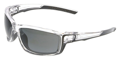 MCR Safety Swagger® SR4 Series Safety Glasses - Permanently Injected Soft TPR from Nose Pads to Temples Ends - Dielectric Containing No Metal Pieces — Sold by Pair — manufacturer image 8