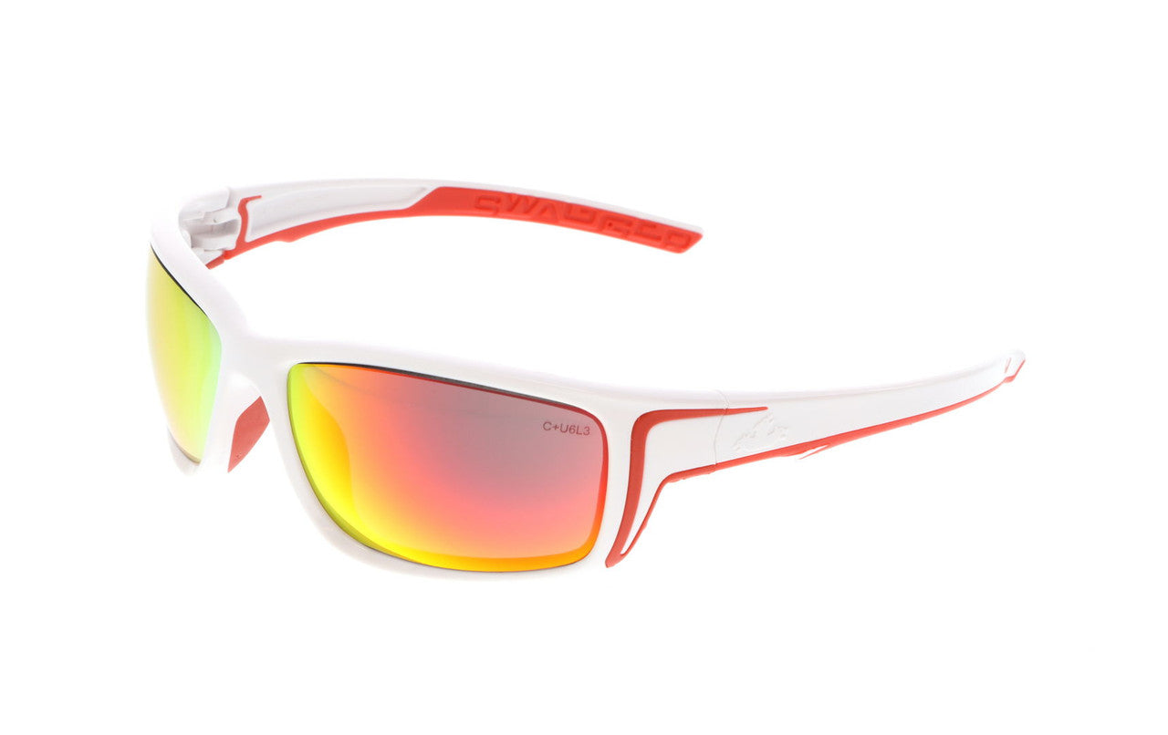 MCR Safety Swagger® SR4 Series Safety Glasses - Permanently Injected Soft TPR from Nose Pads to Temples Ends - Dielectric Containing No Metal Pieces — Sold by Pair — manufacturer image 2