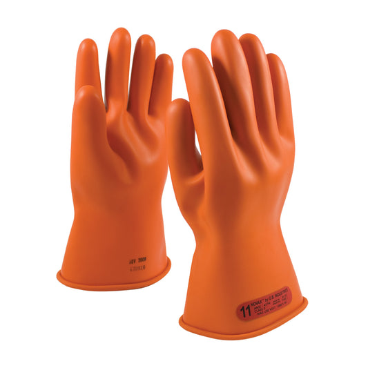 PIP NOVAX 147-0-11 Class 0 Rubber Insulating Glove with Straight Cuff - 11"