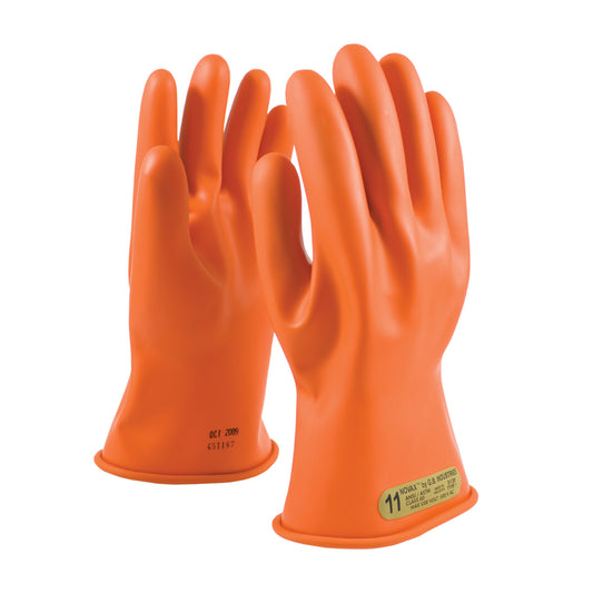 PIP NOVAX 147-00-11 Class 00 Rubber Insulating Glove with Straight Cuff - 11"