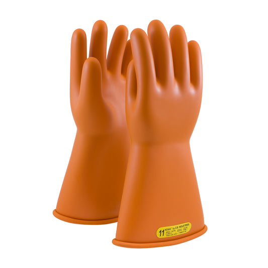 PIP NOVAX 147-2-14 Class 2 Rubber Insulating Glove with Straight Cuff - 14"