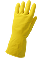Economy 150FE Chemical Handling Gloves - latex - yellow