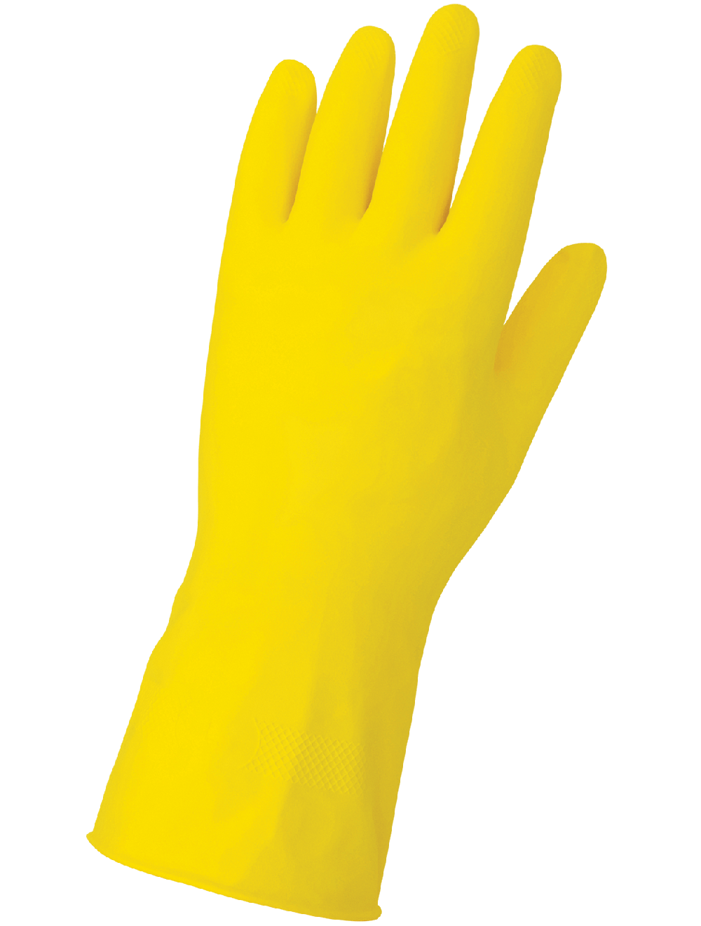 FrogWear® - 150F - Unsupported Gloves - rubber coating - yellow