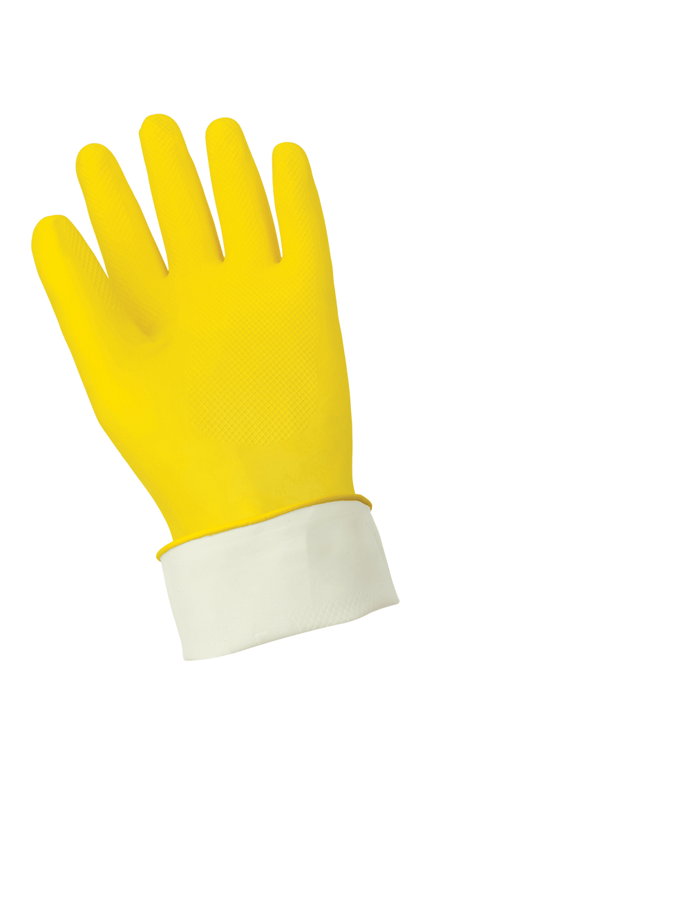FrogWear® - 150F - Unsupported Gloves - rubber coating - yellow
