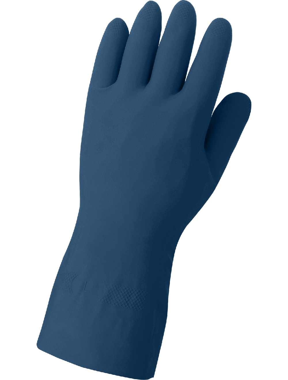 FrogWear® 150 Chemical Handling Gloves - latex - blue