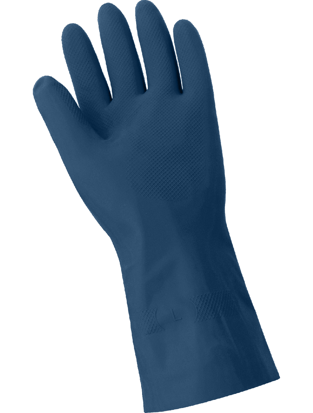 FrogWear® - 150 - Chemical Handling Gloves - rubber coating - blue