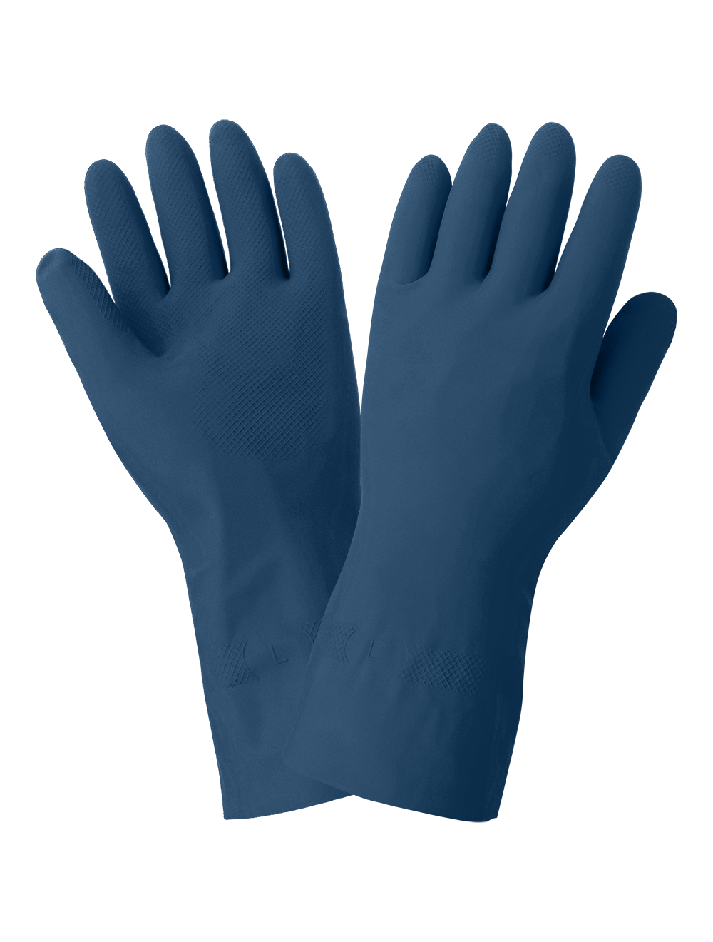 FrogWear® - 150 - Chemical Handling Gloves - rubber coating - blue