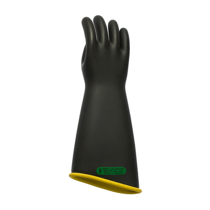 PIP NOVAX 151-3-18 Class 3 Rubber Insulating Glove with Contour Cuff - 18"