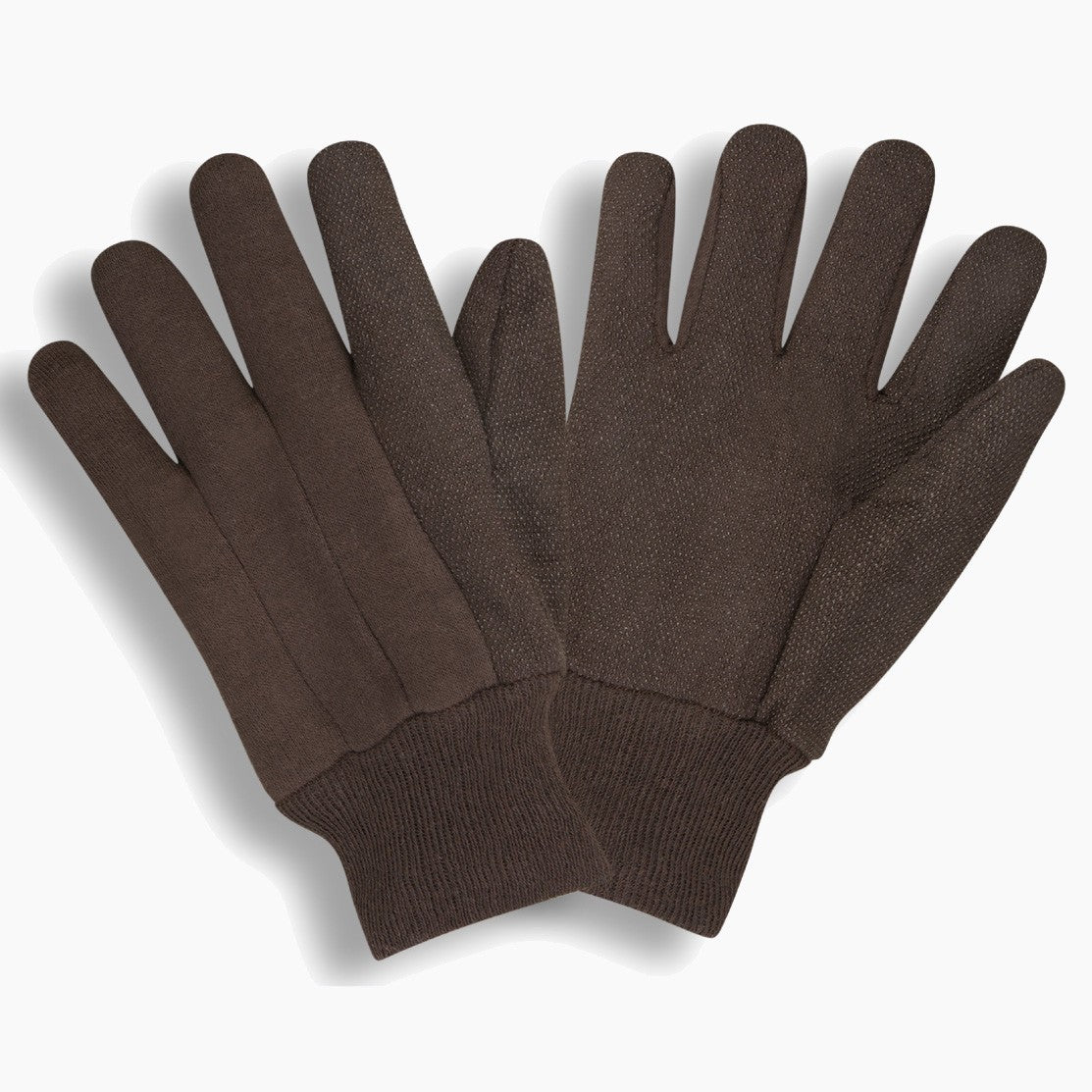 Cordova PVC Dotted (large Dots) Brown Jersey, Kn #1500