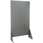 Akro-Mils Single-Sided Louvered Floor Rack, 61" x 36", Gray