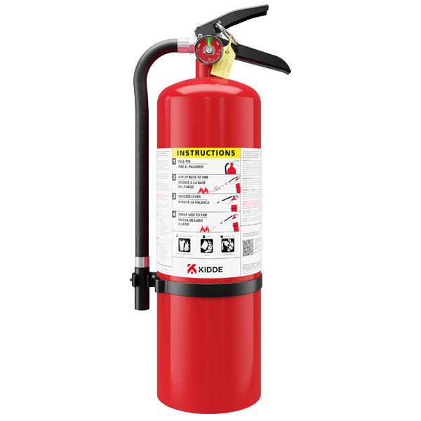 Kidde Pro 460 10 lb ABC Consumer Fire Extinguisher with Wall Hook (Rechargeable)