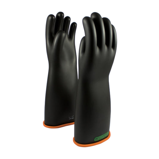 PIP NOVAX 155-3-18 Class 3 Rubber Insulating Glove with Straight Cuff - 18"