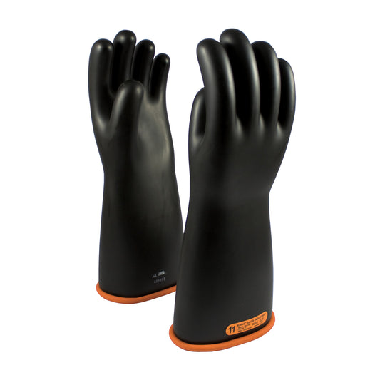 PIP NOVAX 155-4-16 Class 4 Rubber Insulating Glove with Straight Cuff - 16"
