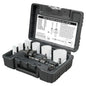Disston Blu-Mol Xtreme Bi-Metal Electrician's 9-Piece Hole Saw Kit, Metric