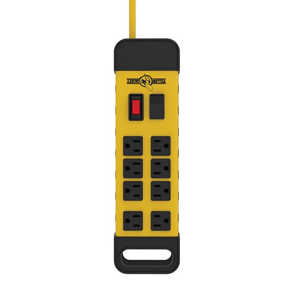 Southwire Yellow Jacket 8-Outlet Metal Power Block w/ 2 USB Ports