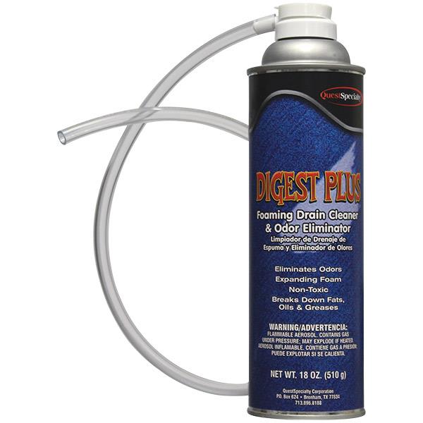 QuestSpecialty Digest Plus Foaming Drain Cleaner and Odor Eliminator