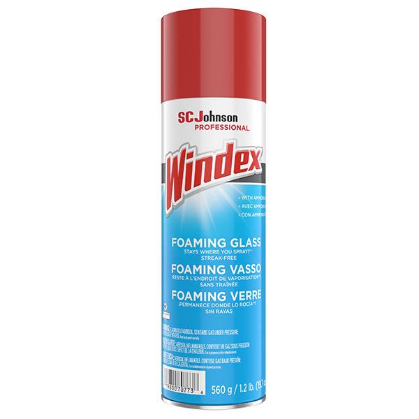 SC Johnson Professional Windex Foaming Glass Cleaner with Ammonia-D