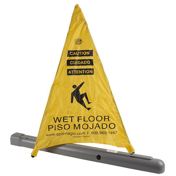 Spill Magic Pop-Up Safety Cones w/ Sleeves