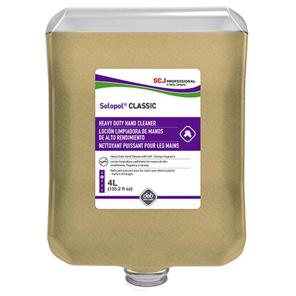 SC Johnson Professional Solopol Classic Heavy-Duty Hand Cleaner, 4 L Refill, 4/Case