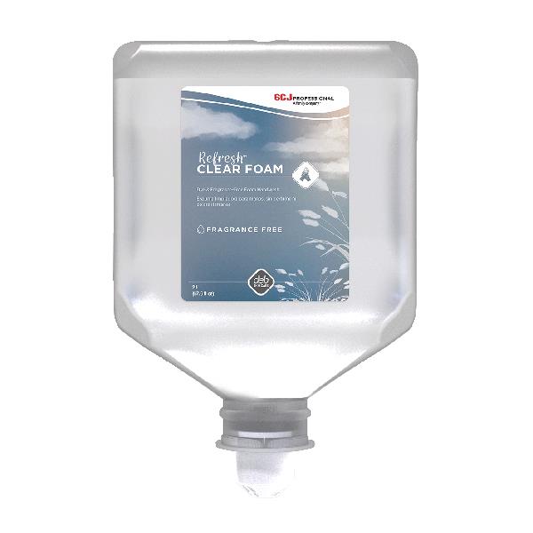 SC Johnson Professional Refresh Clear FOAM Hand Wash, 2 L Refill, 4/Case