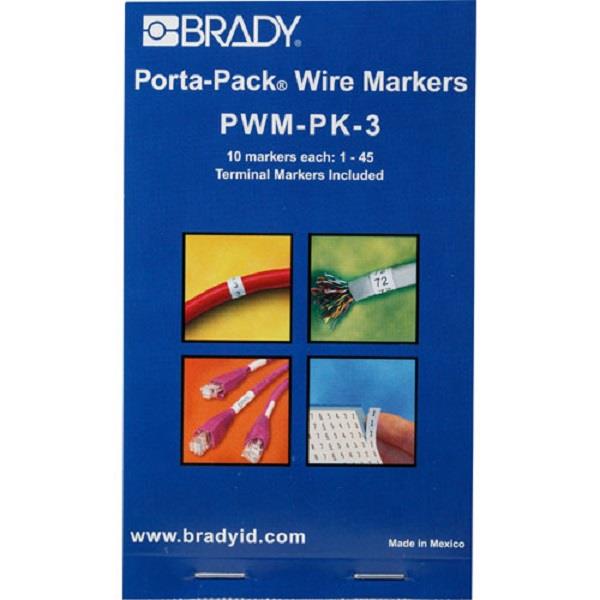Brady Porta-Pack Wire Markers