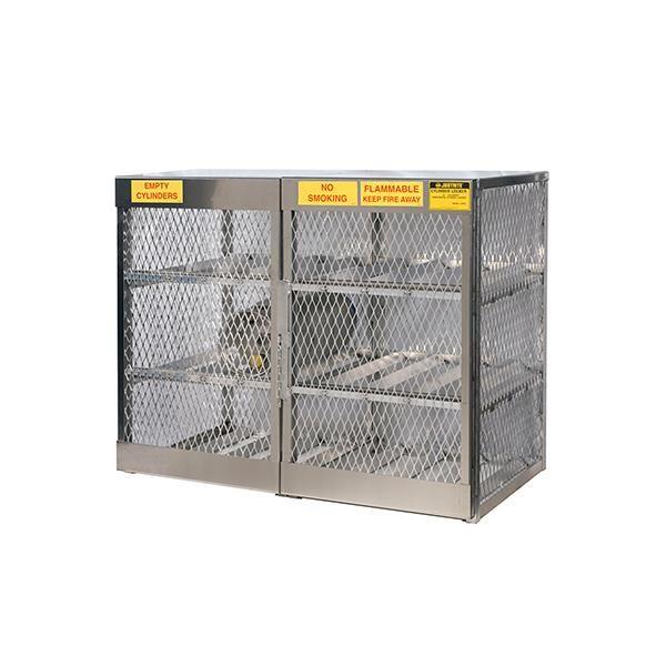 Justrite Pressurized Gas Cylinder Lockers