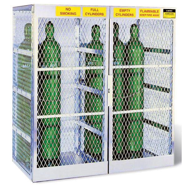 Justrite Pressurized Gas Cylinder Lockers