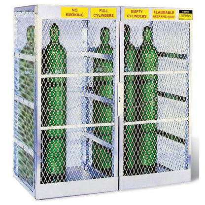 Justrite Pressurized Gas Cylinder Lockers