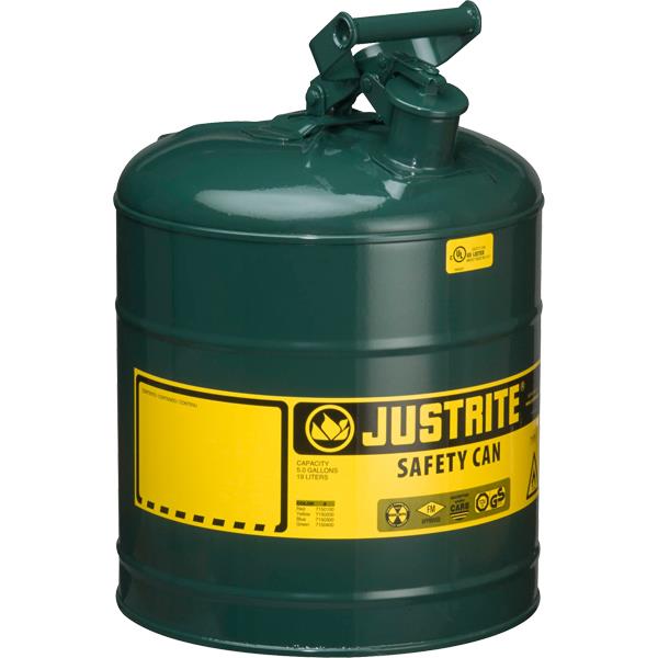 Justrite Type I Safety Cans