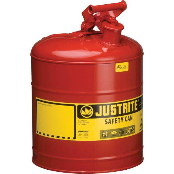 Justrite Type I Safety Cans