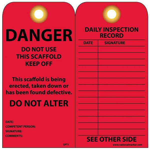 NMC Scaffold Status Tags