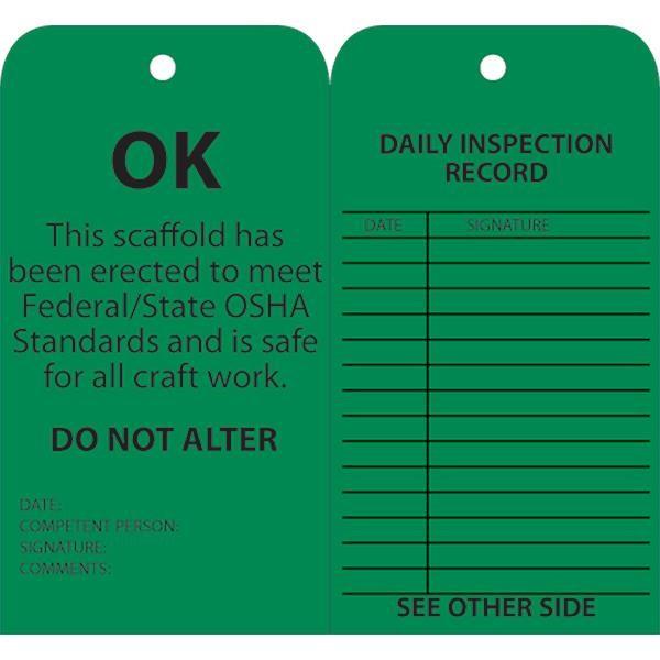 NMC Scaffold Status Tags